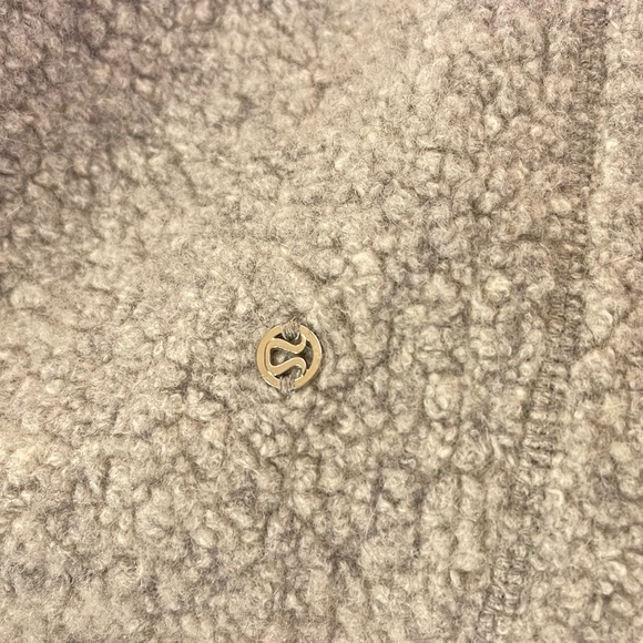 Lululemon Wool Gray Hooded Jacket - Picture 9 of 10
